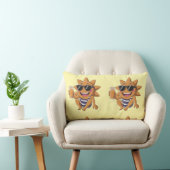 Rectangle Bonjour été Coussin lombaire (Chaise)