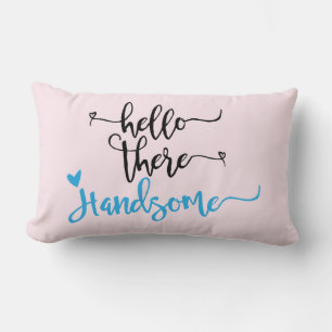 Rectangle Bonjour là Handsome-Valentine/Mariage/Love coussin