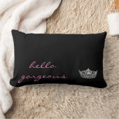 Rectangle Bonjour magnifique Coussin de la couronne de conco (Couverture)