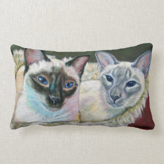 Rectangle Boris aime le coussin de chat de Lola