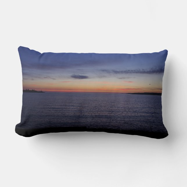 Rectangle Calcite Sunrise lumbar coussin (Recto)