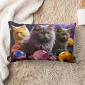 Rectangle Cat Lumbar Coussin pour Amoureux de les chats (Couverture)