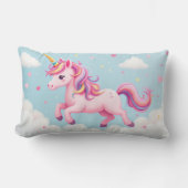 Rectangle Céleste Dream Unicorn Coussin (Recto)