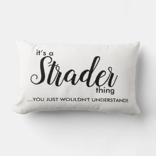 Rectangle C'est une chose plus forte..... Coussin Lumbar