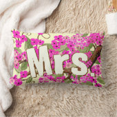 Rectangle Cherry Blossom Yellow Pink Coussin de Mme Bride (Couverture)