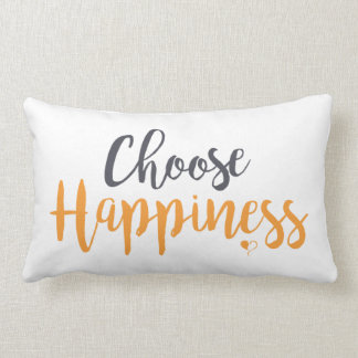 Rectangle Choisissez le coussin lombaire de bonheur