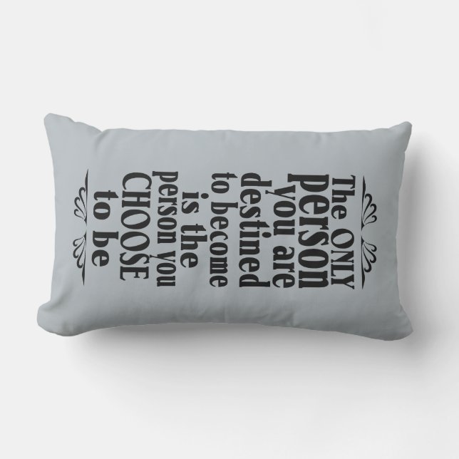 Rectangle CHOIX motivationnel Couleur et coussin de texte pe (Recto)
