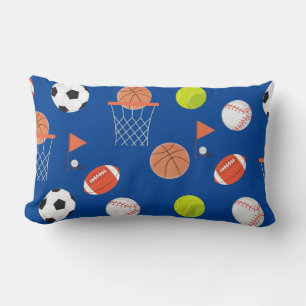 Rectangle Collection de boules de sport Lumbar Coussin