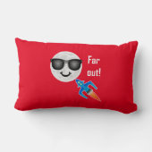 Rectangle Conception très éloignée - Coussin Lumbar 13" x 21 (Verso)