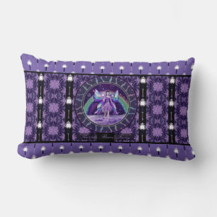 Rectangle Coque Coussin de la fée Purple Rain