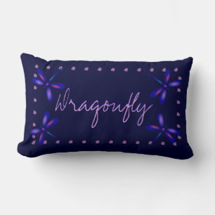 Rectangle Coussin à 2 côtés (bleu)