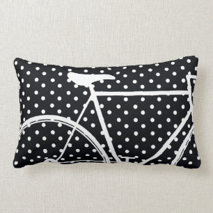 Rectangle Coussin abstrait de vélo