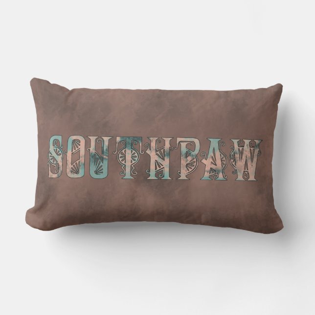 Rectangle Coussin Art déco Southpaw Lumbar (Recto)