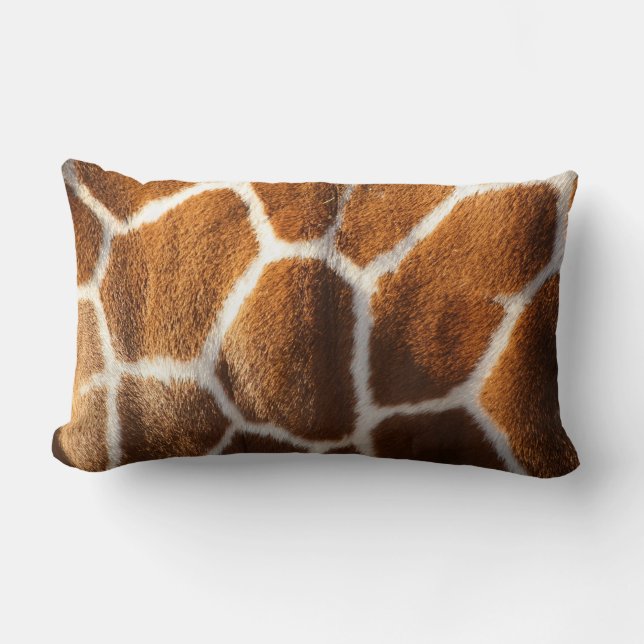Rectangle Coussin avec la copie de girafe (Recto)