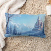 Rectangle coussin avec un paysage fantastique - hiver émouva (Couverture)