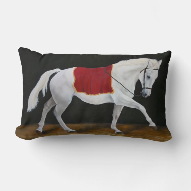 Rectangle Coussin baroque de cheval (Recto)
