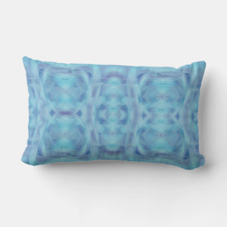 Rectangle Coussin bleu