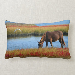 Rectangle Coussin Brown de faune de cheval
