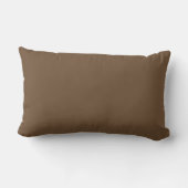 Rectangle Coussin Brown en bois d'impression Giraffe (Verso)