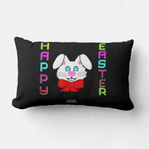 Rectangle Coussin Bunny Lumbar de Pâques