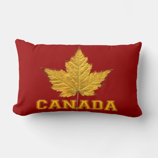 Rectangle Coussin Canada Gold Canada Équipe Coussin souvenir (Recto)