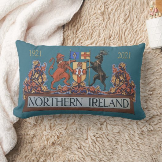 Rectangle Coussin centenaire d'Irlande du Nord (Couverture)