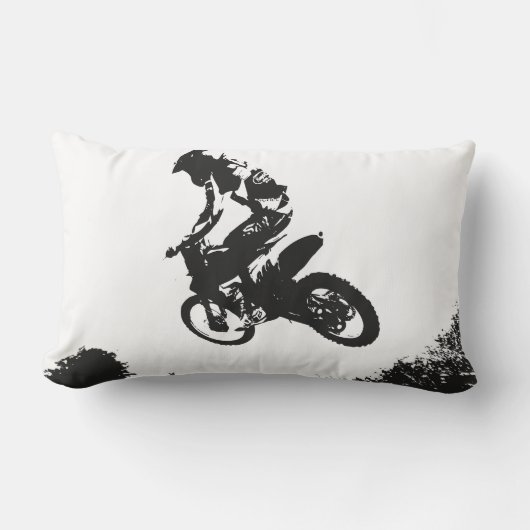 Rectangle coussin cycliste Dirt (Recto)