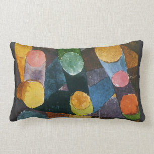 Rectangle Coussin d'abstraction de Paul Klee
