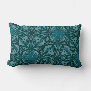 Rectangle Coussin d'accentuation de conception de feuille di