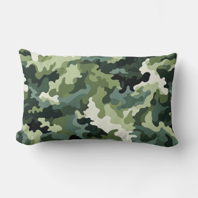 Rectangle Coussin d'accentuation de la caméra militaire (Recto)