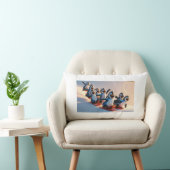 Rectangle Coussin d'aventure glissante Pals de pingouin (Chaise)