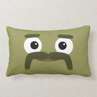 Rectangle Coussin de BBSS Moustachios #3 (21" x13")