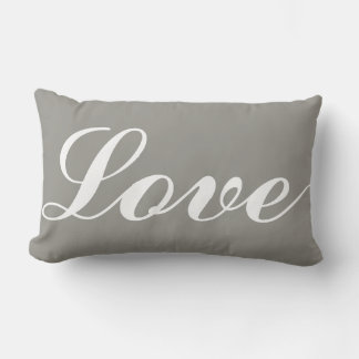 Rectangle Coussin de bois de charpente - amour