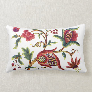 Rectangle Coussin de broderie Jacobean