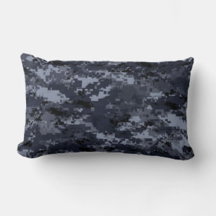Rectangle Coussin de caméra numérique bleu militaire