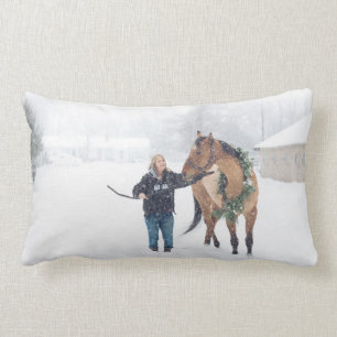 Rectangle Coussin de Cindy et d'Irlandais - conception B