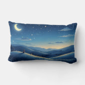Rectangle Coussin de confort de nuit étoilé (Verso)