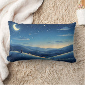 Rectangle Coussin de confort de nuit étoilé (Couverture)