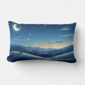Rectangle Coussin de confort de nuit étoilé (Recto)