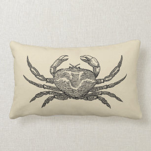 Rectangle Coussin de crabe