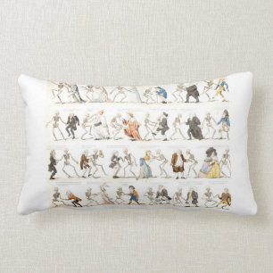 Rectangle Coussin de danse de la mort