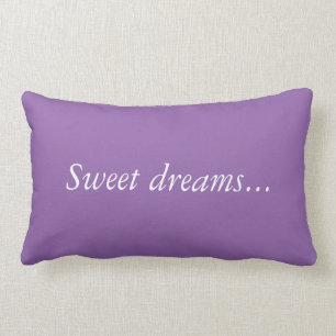 Rectangle Coussin de déclaration "Sweet Dreams"