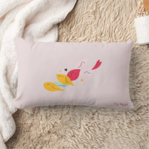 Rectangle Coussin de décoration abstrait coloré