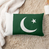 Rectangle Coussin de décoration avec drapeau pakistanais (Couverture)