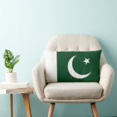 Rectangle Coussin de décoration avec drapeau pakistanais (Chaise)