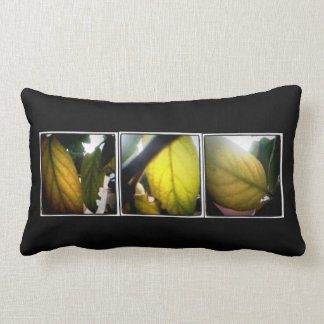 Rectangle coussin de feuille de l'instagram Lo-fi
