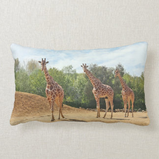 Rectangle Coussin de girafes