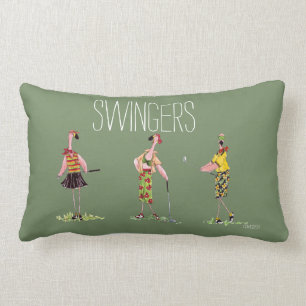 Rectangle coussin de golf