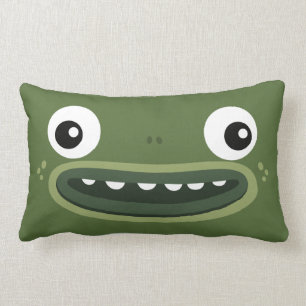Rectangle Coussin de grenouille de BBSS (21" x13")