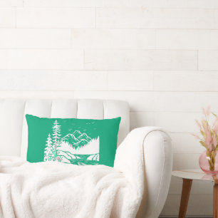 Rectangle Coussin de jet